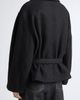 Lemaire Lemaire Short Wool & Alpaca Wrap Coat - 3