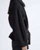 Lemaire Lemaire Short Wool & Alpaca Wrap Coat - 4