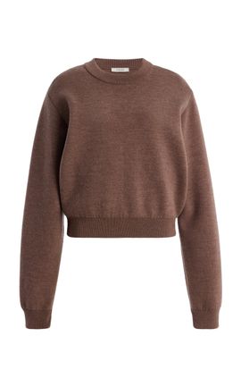 Lemaire Lemaire Short Wool Sweatshirt