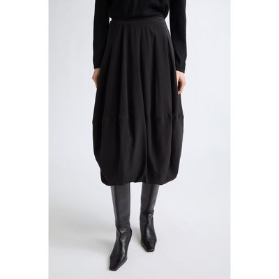 Lemaire Lemaire Silk Crêpe de Chine Balloon Skirt