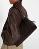 Lemaire Lemaire Small belted suede shoulder bag - 2