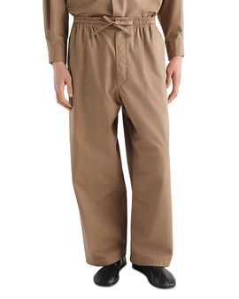 Lemaire Lemaire Soba Drawstring Cotton Pyjama 31 Pants