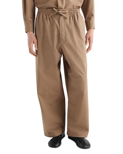 Lemaire Lemaire Soba Drawstring Cotton Pyjama 31 Pants