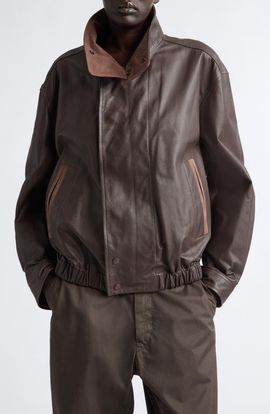 Lemaire Lemaire Soft Paper Leather Jacket