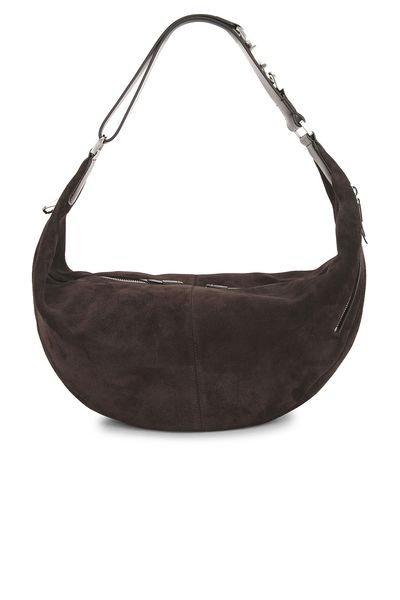 Lemaire Lemaire Suede Quiver Clip Bag