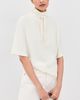 Lemaire Lemaire T-Shirt with Foulard Necktie Light Cream - 2