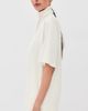 Lemaire Lemaire T-Shirt with Foulard Necktie Light Cream - 4