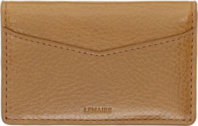 LEMAIRE LEMAIRE Tan Gear Pocket Organizer Card Holder