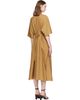 LEMAIRE LEMAIRE Tan Reversible Tube Midi Dress - 3