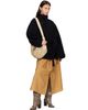 LEMAIRE LEMAIRE Taupe Crease Sleeve Tall Boots - 5