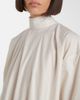 Lemaire Lemaire Tie-neck cotton and silk shirt dress - 3