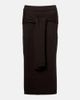 Lemaire Lemaire Trompe L'Åil wool-blend midi skirt - 1