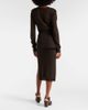 Lemaire Lemaire Trompe L'Åil wool-blend midi skirt - 3