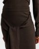 Lemaire Lemaire Trompe L'Åil wool-blend midi skirt - 4