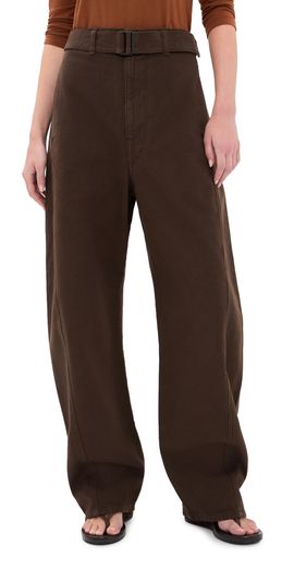 Lemaire Lemaire Twisted Belted Pants RISTRETTO