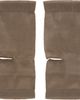 LEMAIRE LEMAIRE Two-Pack Brown & Khaki Tulle Gaiter Socks - 4
