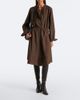 Lemaire Lemaire Vareuse belted cotton and silk midi dress - 2