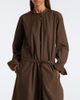 Lemaire Lemaire Vareuse belted cotton and silk midi dress - 5