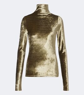 Lemaire Lemaire Velvet turtleneck top