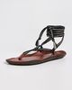 Lemaire Lemaire Vibram Sandals Black / White - 2