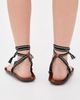 Lemaire Lemaire Vibram Sandals Black / White - 4