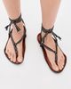 Lemaire Lemaire Vibram Sandals Black / White - 5
