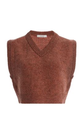 Lemaire Lemaire VNeck Wool Sweater Vest