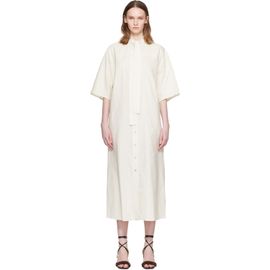 LEMAIRE LEMAIRE White Reversible Tube Midi Dress