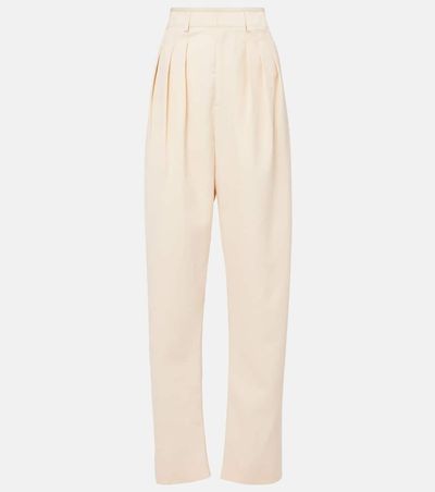 Lemaire Lemaire Wool-blend gabardine tapered pants