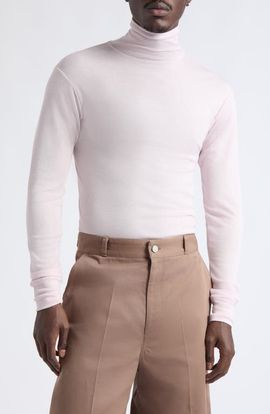 Lemaire Lemaire Wool & Silk Turtleneck Sweater