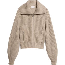Lemaire Lemaire Zipped Alpaca & Yak Hair Cardigan