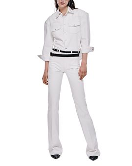 Lemiune Lemiune 0 Straight Leg Jeans in Ow