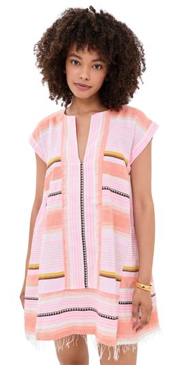 lemlem lemlem Elina Caftan Kiremiti Pink