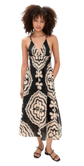 lemlem lemlem Gete Triangle Dress Niku Black