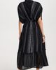 lemlem lemlem Leliti Plunge Neck Dress Black - 3
