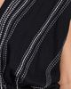 lemlem lemlem Leliti Plunge Neck Dress Black - 6