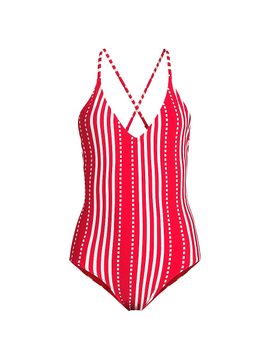lemlem Women's Retiro One-Piece Swimsuit