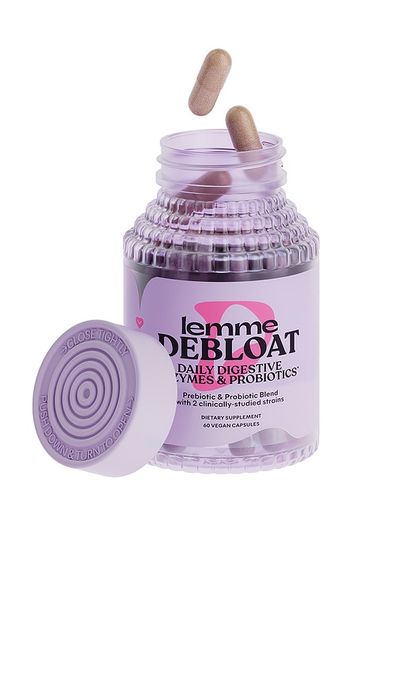 Lemme Lemme Debloat, Daily Digestive Enzymes & Probiotics Capsules