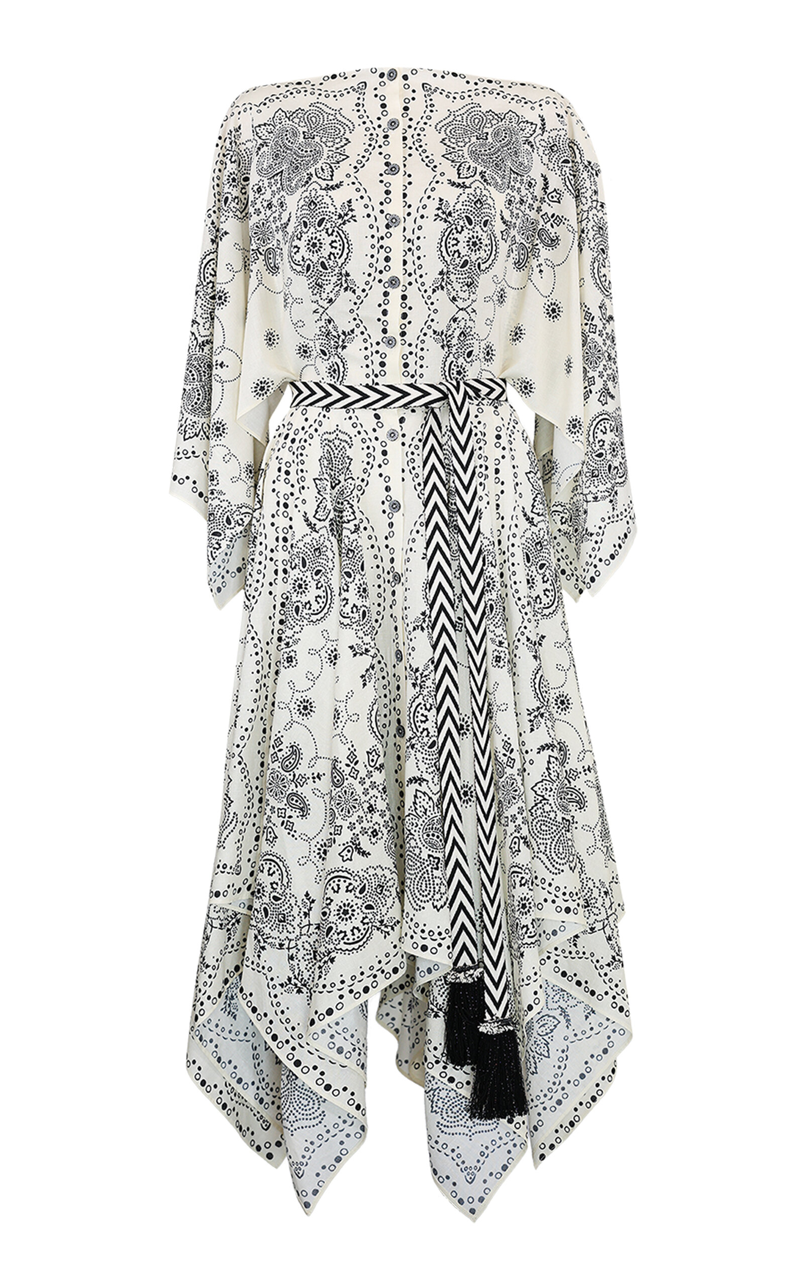 Lena Hoschek Lena Hoschek Bandana LinenBlend Midi Dress
