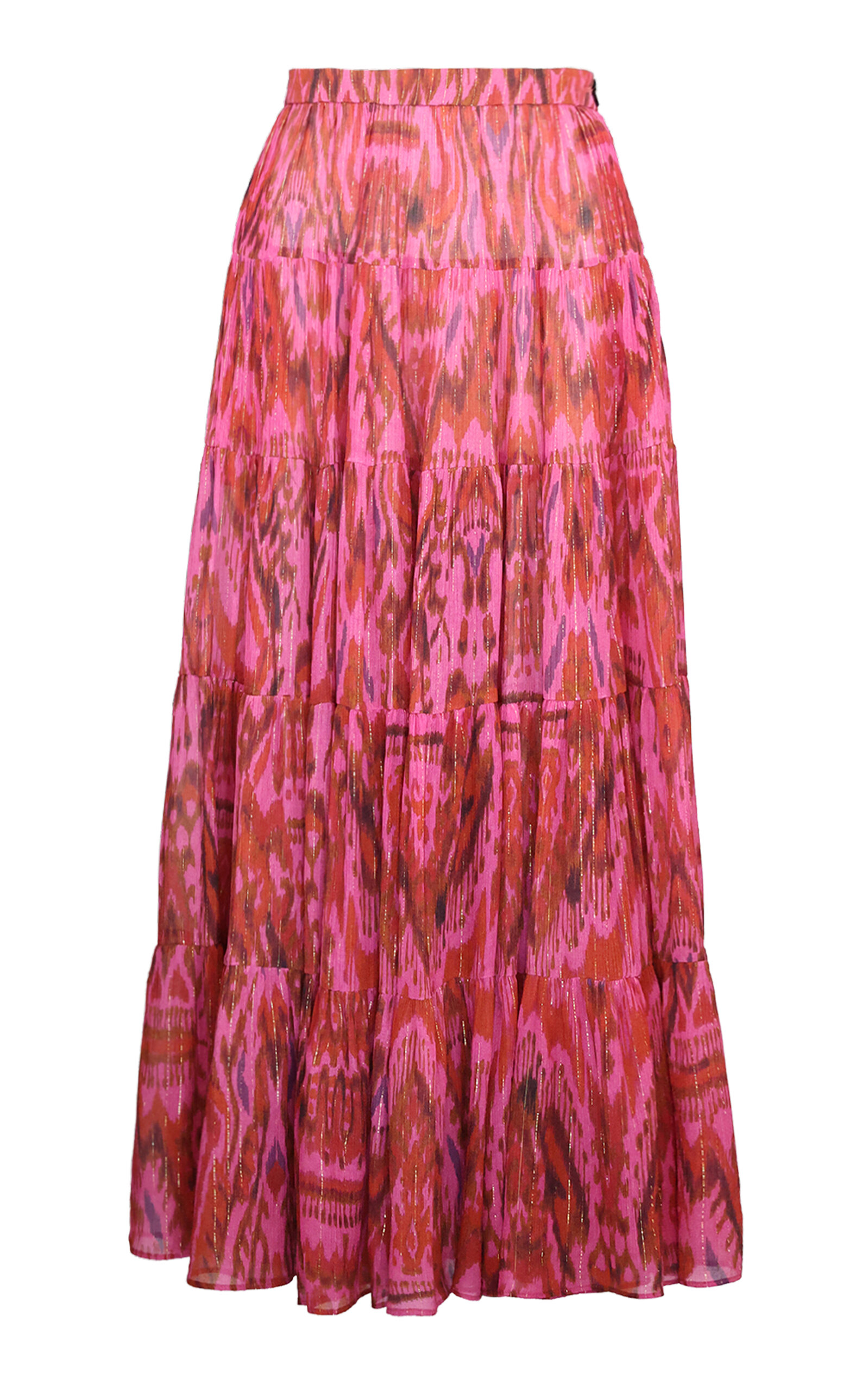 Lena Hoschek Lena Hoschek Carmen SilkBlend Midi Skirt