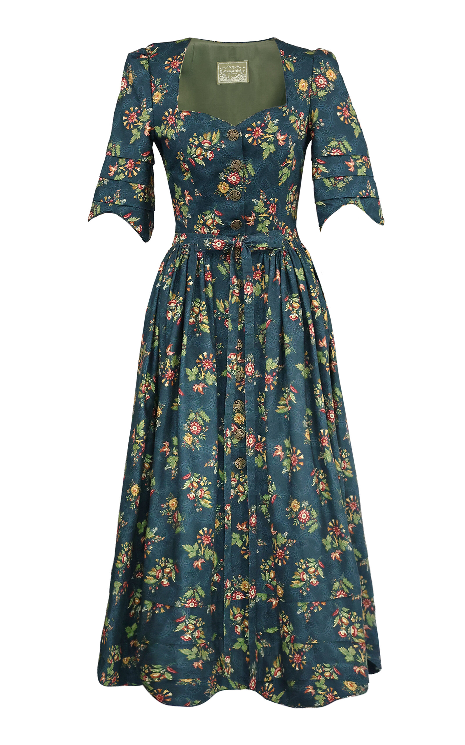 Lena Hoschek Lena Hoschek Franziska Cotton Midi Dress