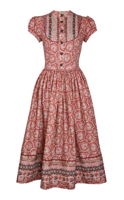 Lena Hoschek Lena Hoschek Gretl Cotton Midi Dress