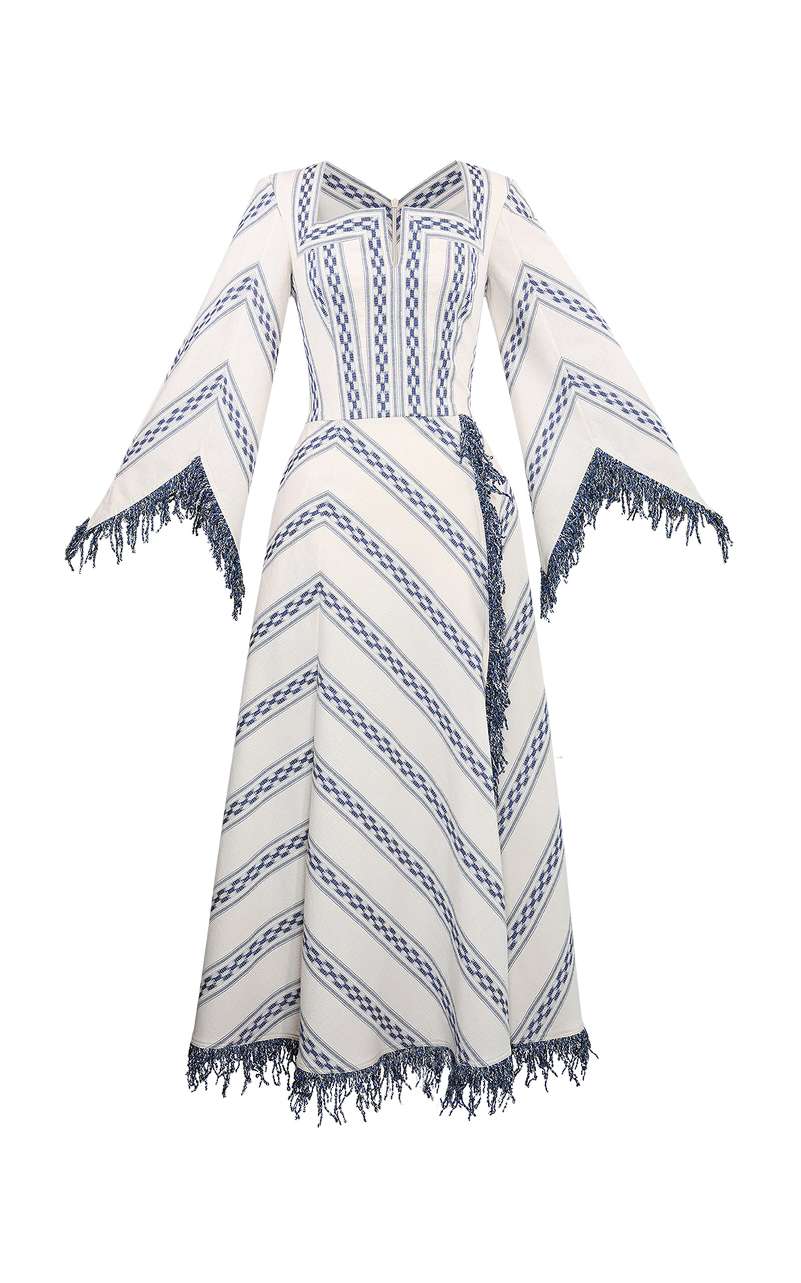 Lena Hoschek Lena Hoschek Kilim CottonBlend Midi Dress