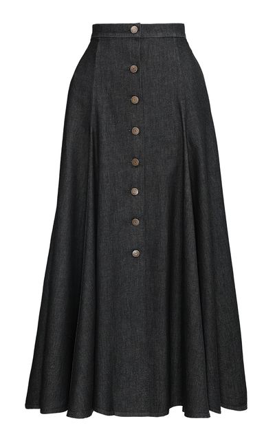 Lena Hoschek Lena Hoschek Labour CottonBlend Midi Skirt
