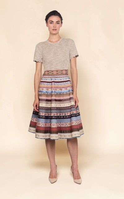 Lena Hoschek Lena Hoschek Lina CottonBlend Knitted Top