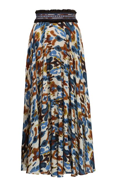 Lena Hoschek Lena Hoschek Maeve Cotton Maxi Skirt