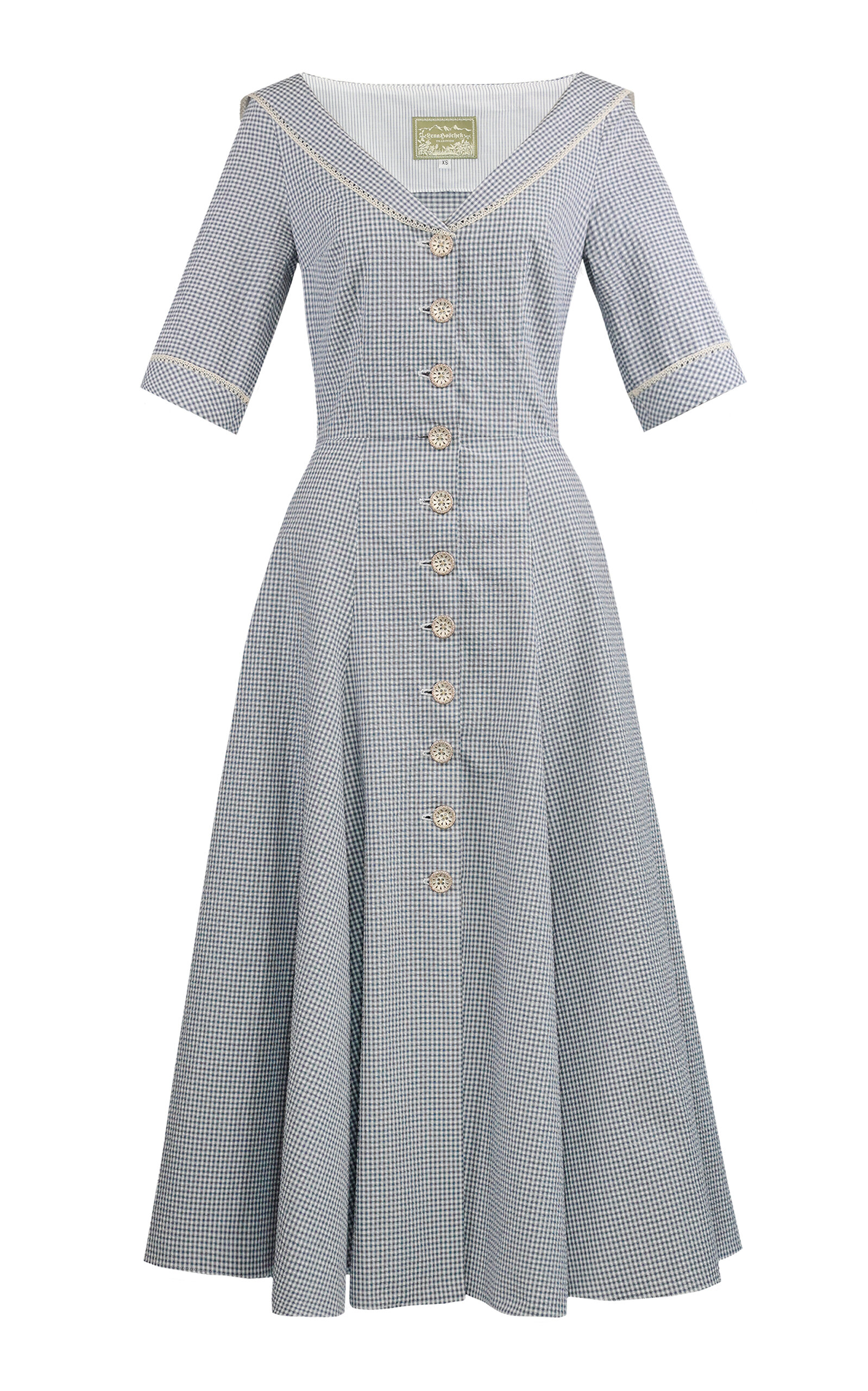 Lena Hoschek Lena Hoschek Marinella Cotton Midi Dress