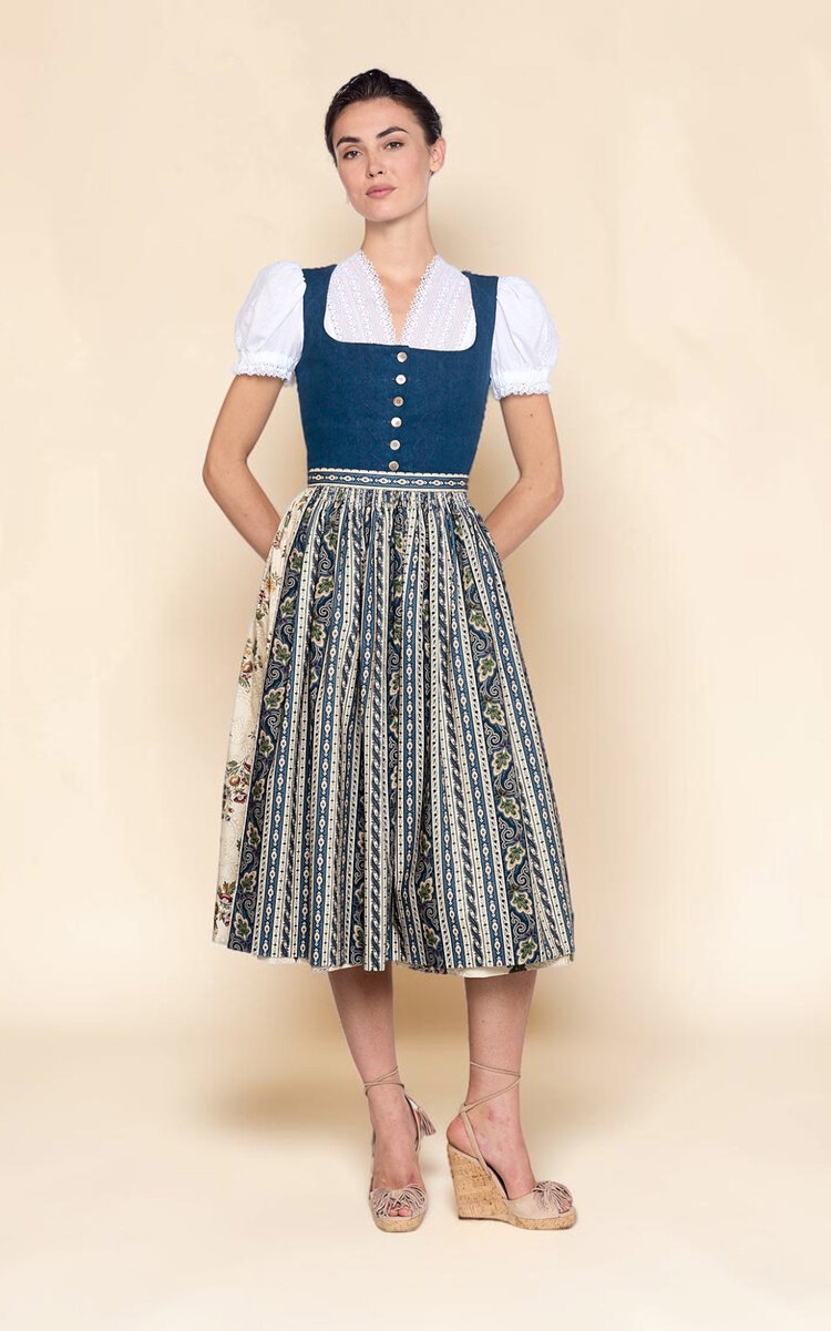 Lena Hoschek Lena Hoschek Mirabelle LinenBlend Dirndl Blouse