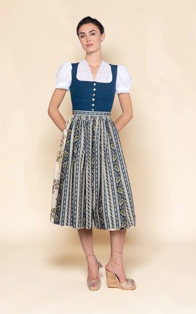 Lena Hoschek Lena Hoschek Mirabelle LinenBlend Dirndl Blouse