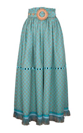 Lena Hoschek Lena Hoschek Paradise Cotton Midi Skirt